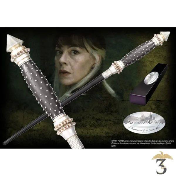 Baguette Narcissa Malefoy (collector) - Harry Potter - Les Trois Reliques, magasin Harry Potter - Photo N°2