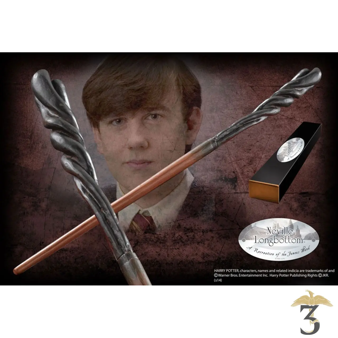 Baguette Neville Londubat (collector) - Harry Potter - Les Trois Reliques, magasin Harry Potter - Photo N°2