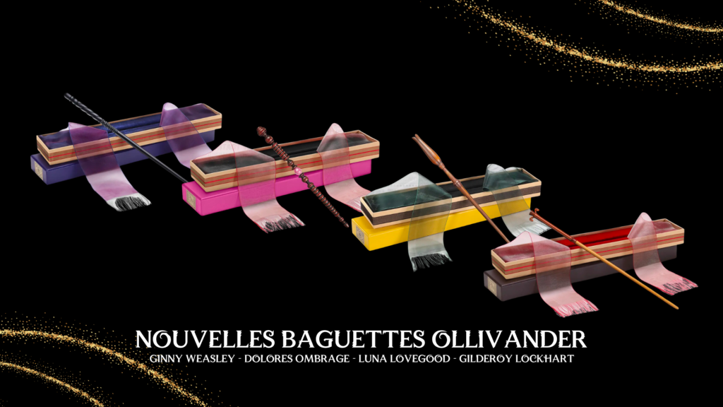 Baguette ollivander Harry Potter boutique Harry Potter Les 3 Reliques