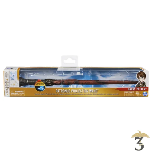 BAGUETTE PROJECTION PATRONUS – HARRY POTTER - Les Trois Reliques, magasin Harry Potter - Photo N°1