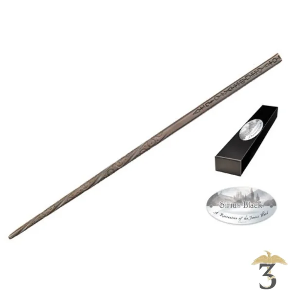 Baguette Sirius Black (collector) - Harry Potter - Les Trois Reliques, magasin Harry Potter - Photo N°1