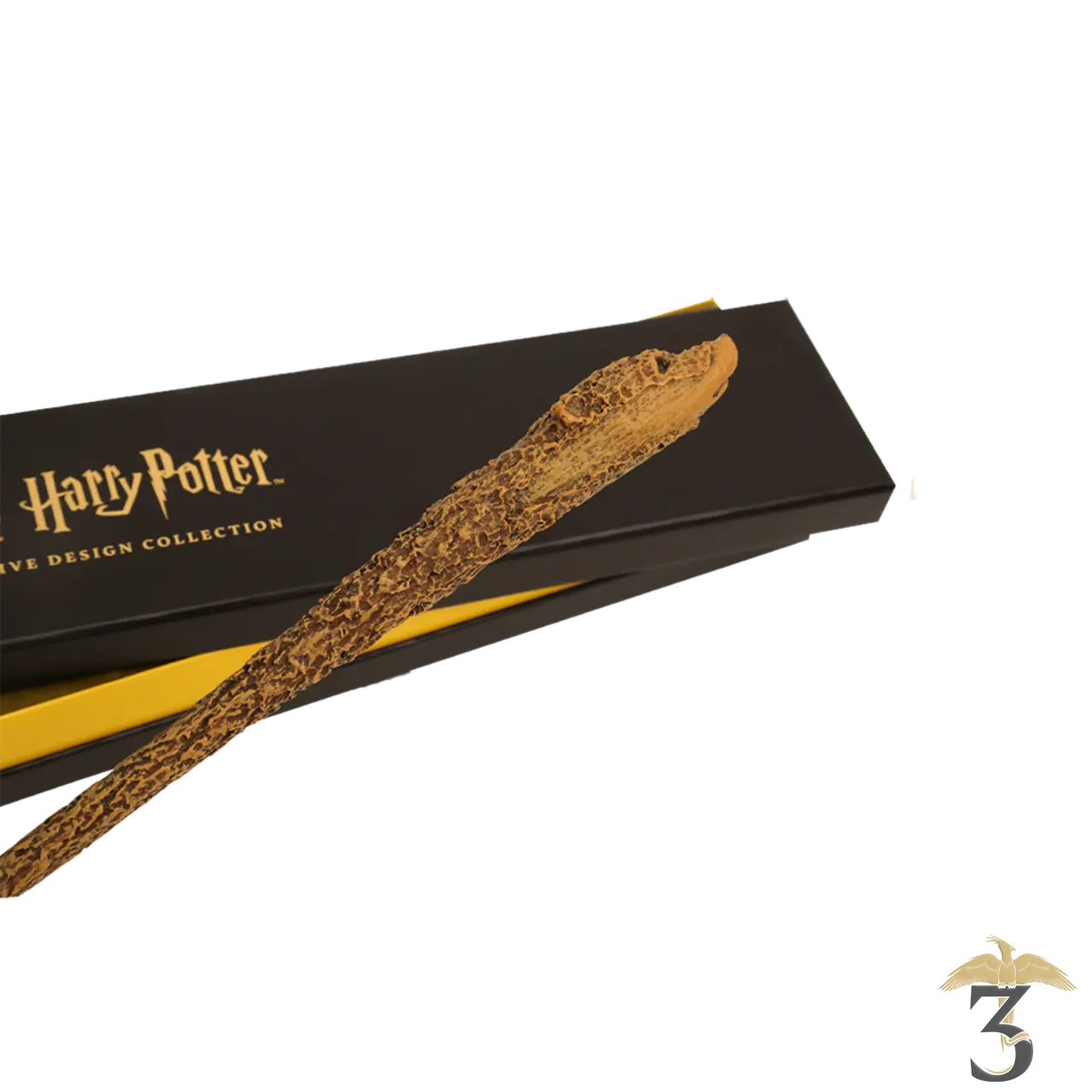 Baguette the hufflepuff mascot - Les Trois Reliques, magasin Harry Potter - Photo N°2