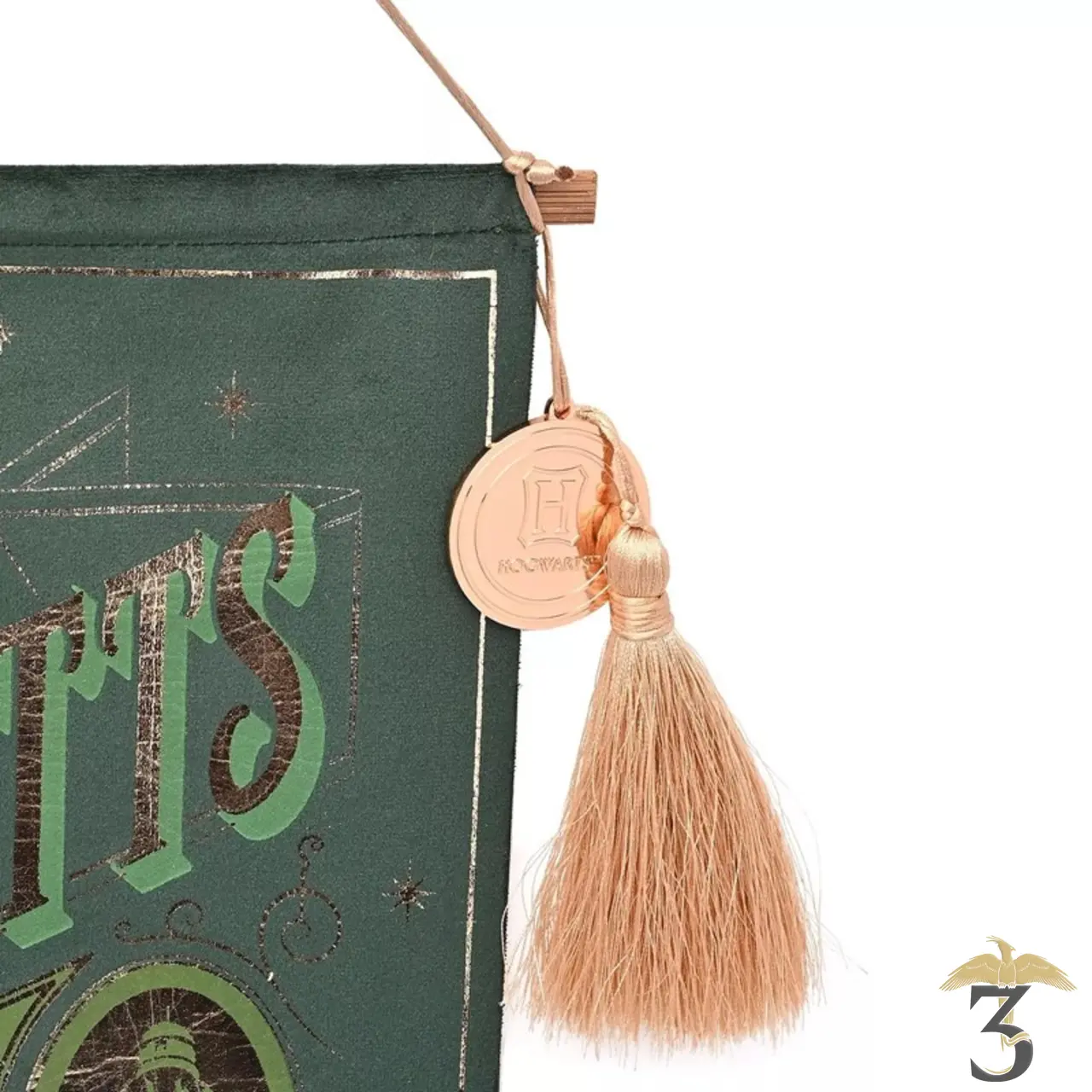 Bannière étendard gringotts - Les Trois Reliques, magasin Harry Potter - Photo N°2