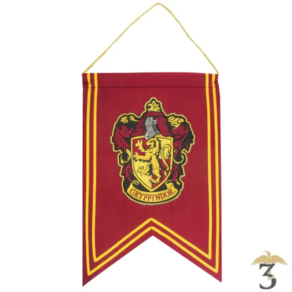 Bannière étendard Gryffondor - Les Trois Reliques, magasin Harry Potter - Photo N°1