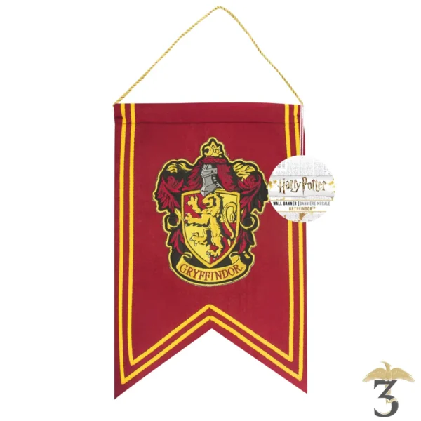 Bannière étendard Gryffondor - Les Trois Reliques, magasin Harry Potter - Photo N°4
