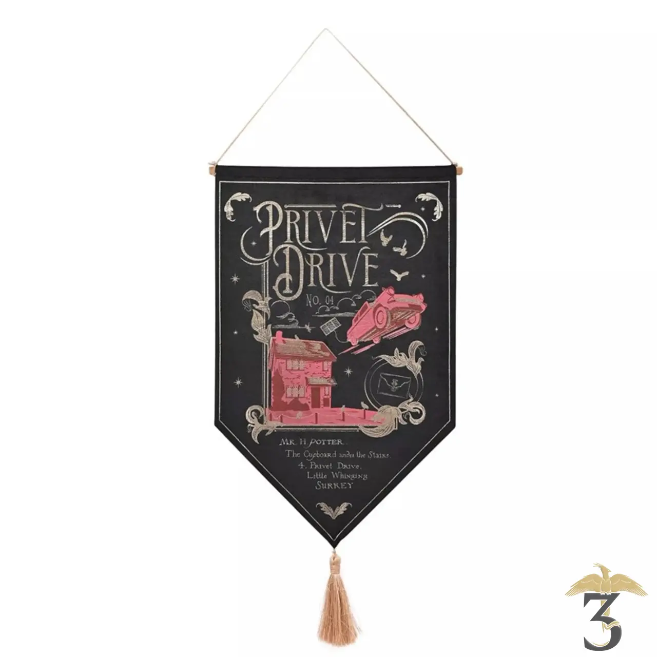Bannière étendard privet drive - Les Trois Reliques, magasin Harry Potter - Photo N°1