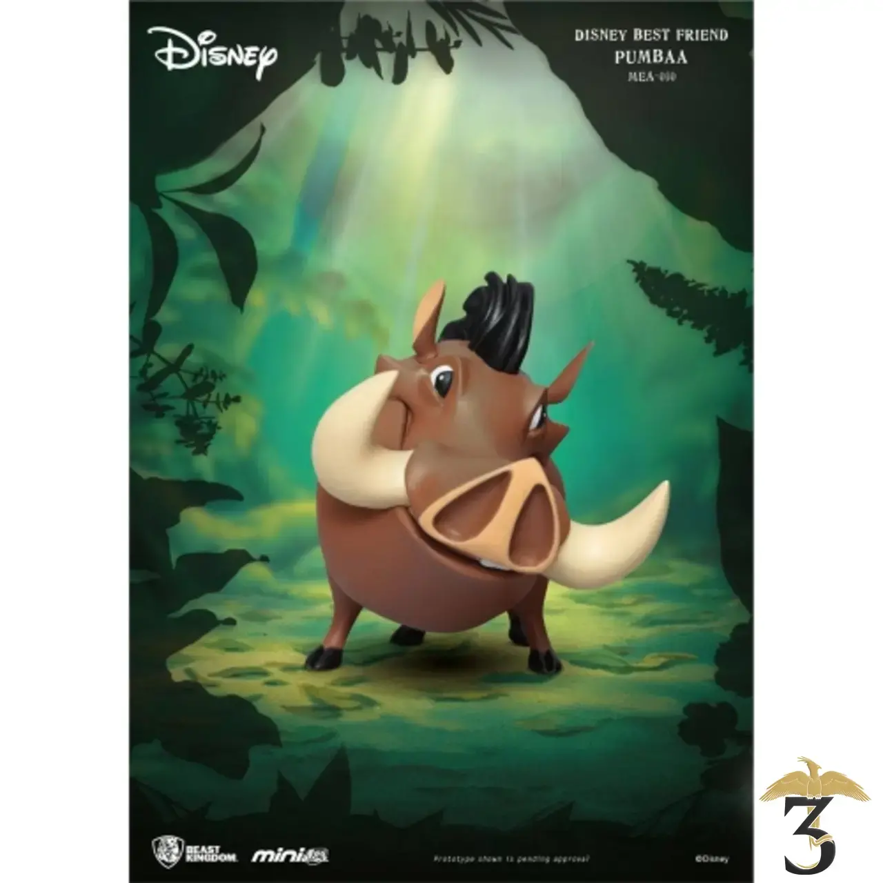 Best friends mini egg attack pumbaa 8cm - Les Trois Reliques, magasin Harry Potter - Photo N°2