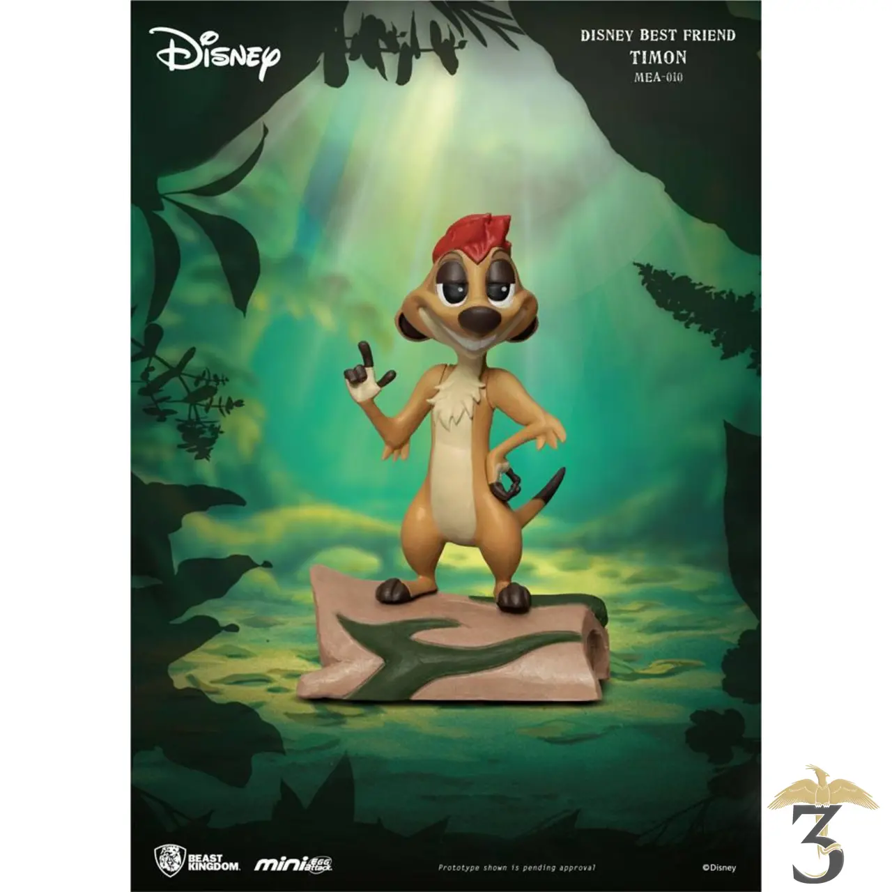 Best friends mini egg attack timon 8cm - Les Trois Reliques, magasin Harry Potter - Photo N°4