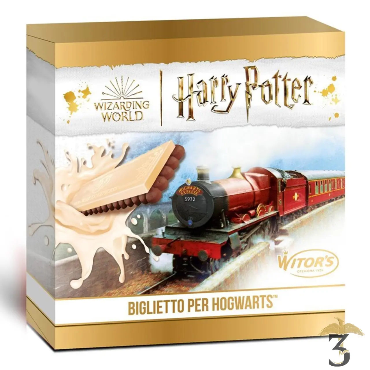 Biscuit cacao chocolat blanc 126g – harry potter - Les Trois Reliques, magasin Harry Potter - Photo N°1