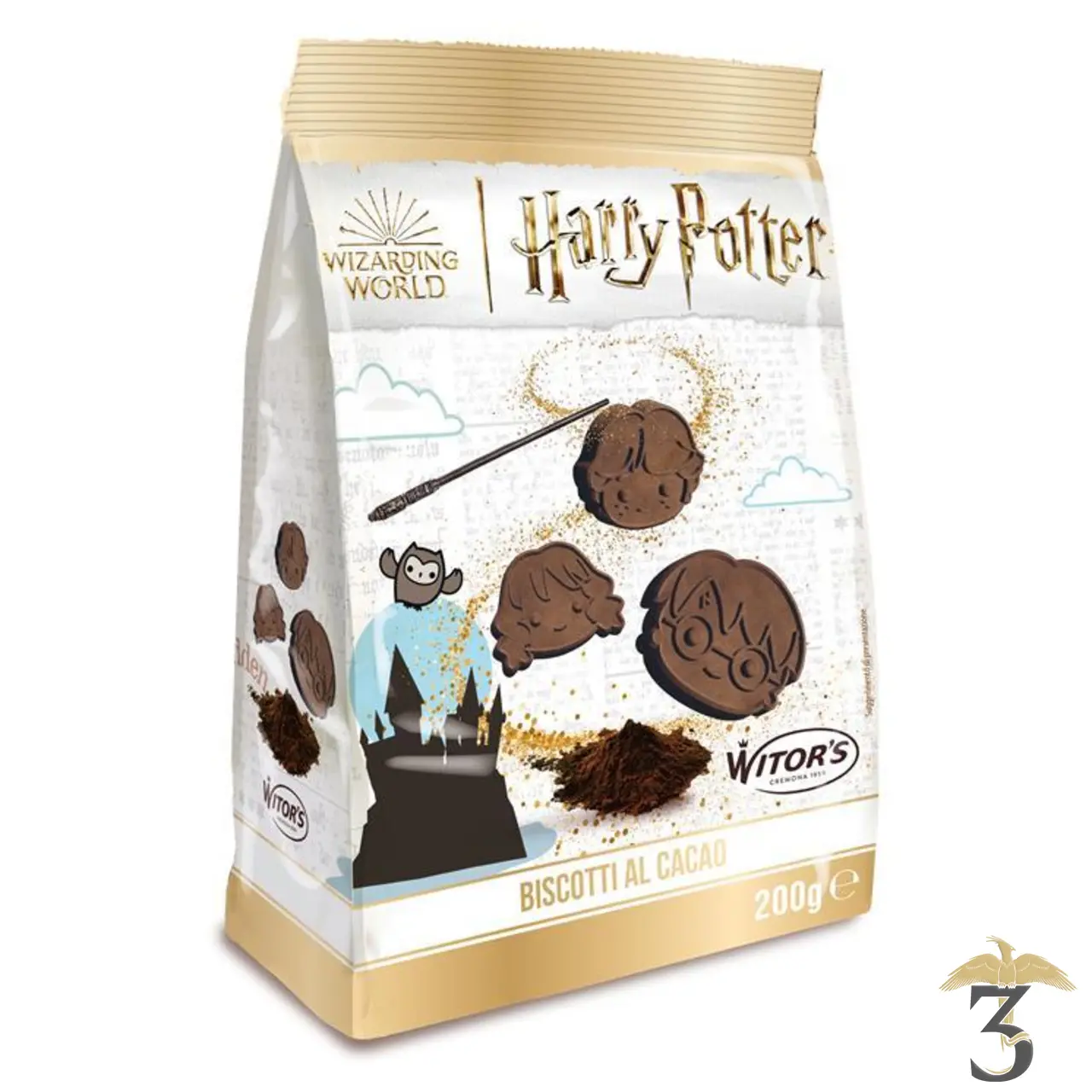 Biscuits au cacao 200g – harry potter - Les Trois Reliques, magasin Harry Potter - Photo N°1