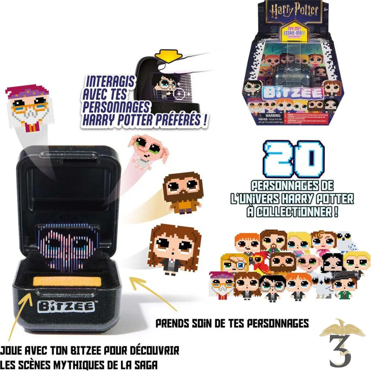 Bitzee harry potter - Les Trois Reliques, magasin Harry Potter - Photo N°5