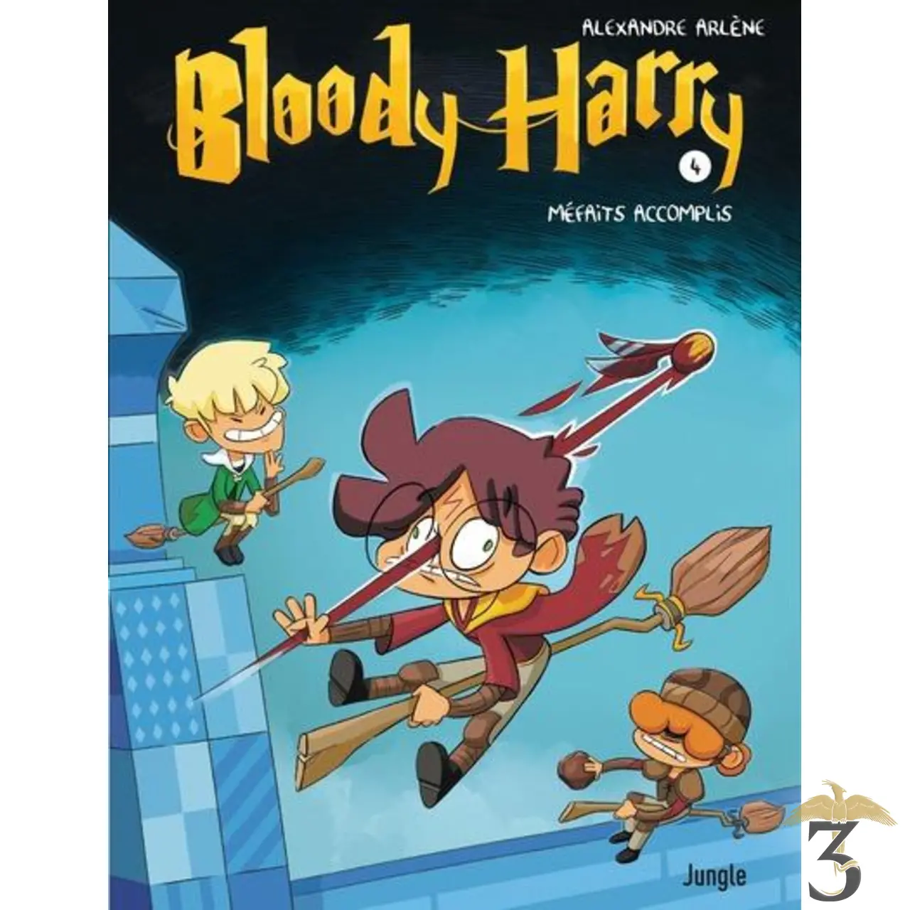 BLOODY HARRY TOME 4 MEFAITS ACCOMPLIS - Les Trois Reliques, magasin Harry Potter - Photo N°1