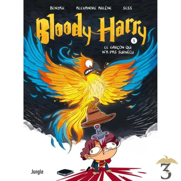 Bloody harry – tome 5 le garcon qui n a pas survecu - Les Trois Reliques, magasin Harry Potter - Photo N°1