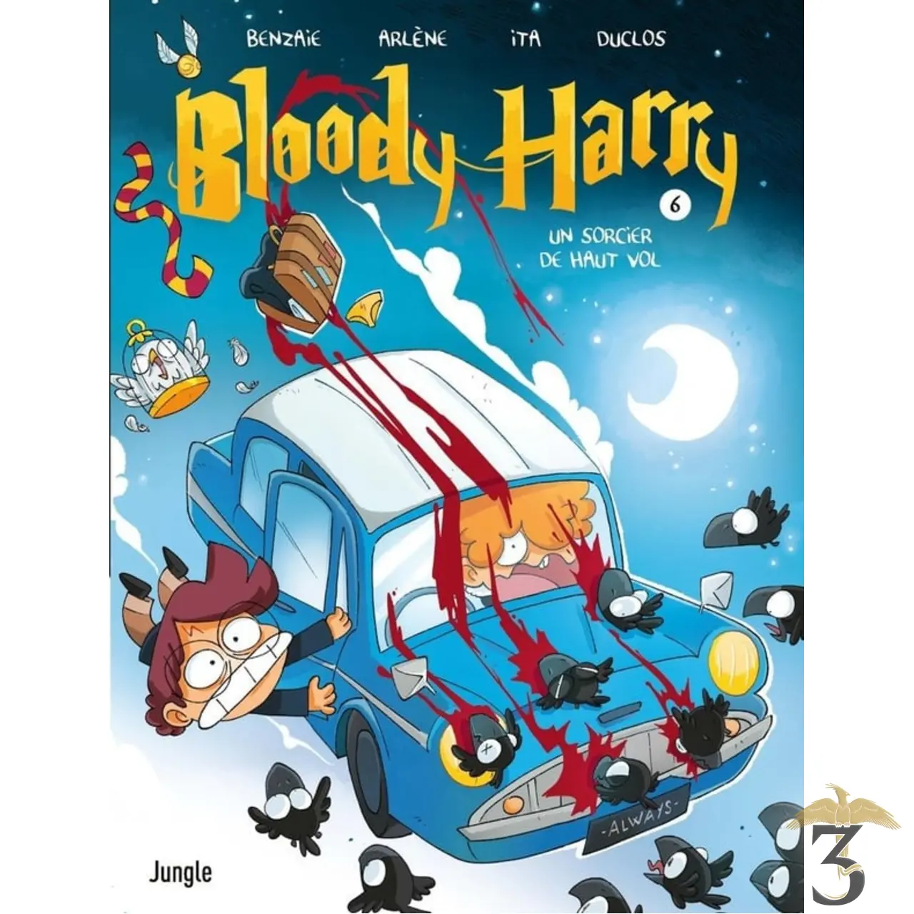 Bloody harry – tome 6 – un sorcier de haut vol - Les Trois Reliques, magasin Harry Potter - Photo N°1