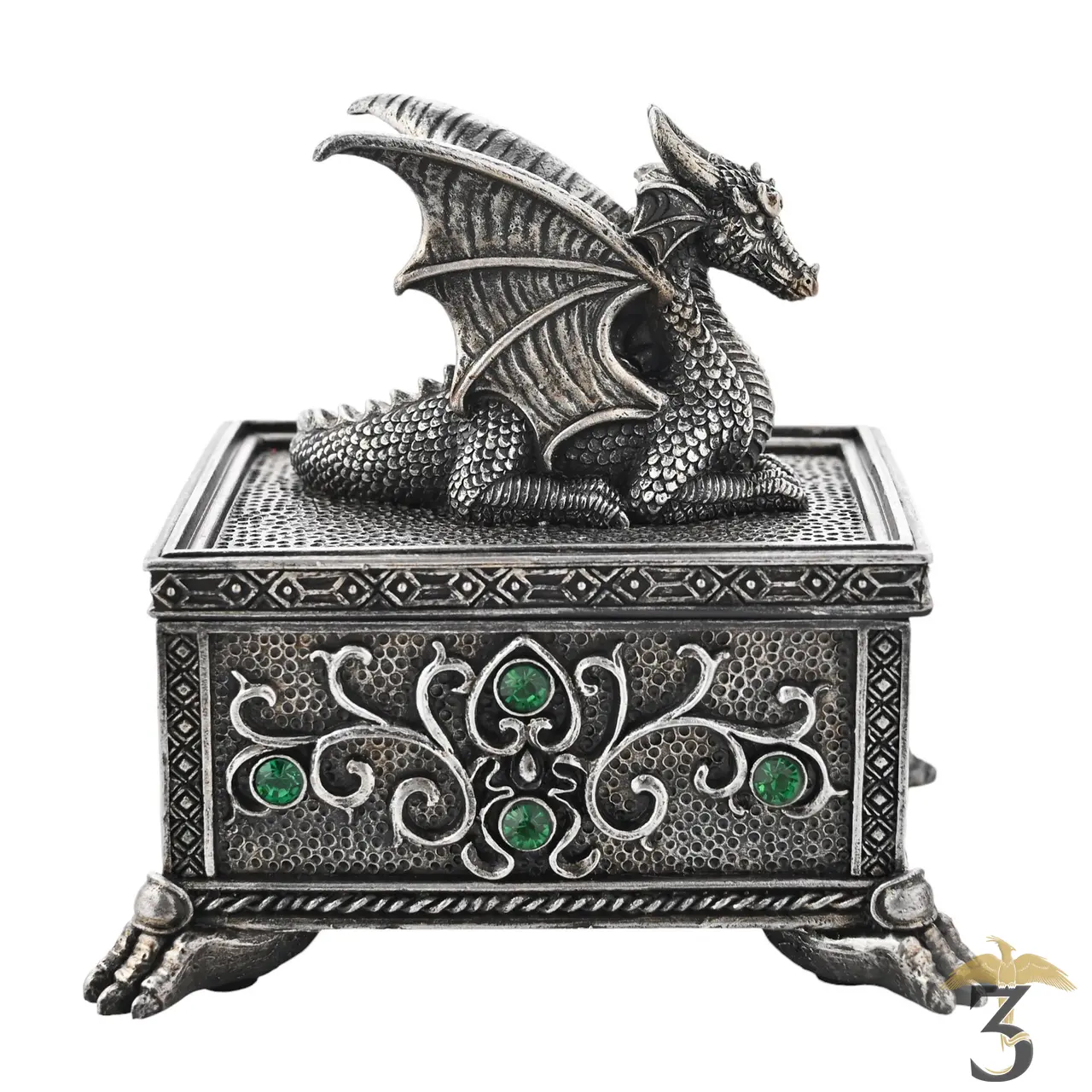 Boite à bijoux dragon - Les Trois Reliques, magasin Harry Potter - Photo N°1
