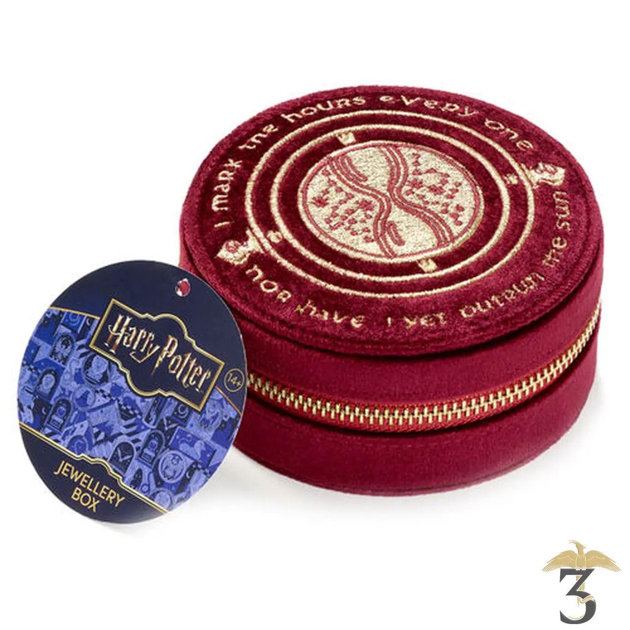 Boîte à bijoux en velours retourneur de temps – harry potter - Les Trois Reliques, magasin Harry Potter - Photo N°2