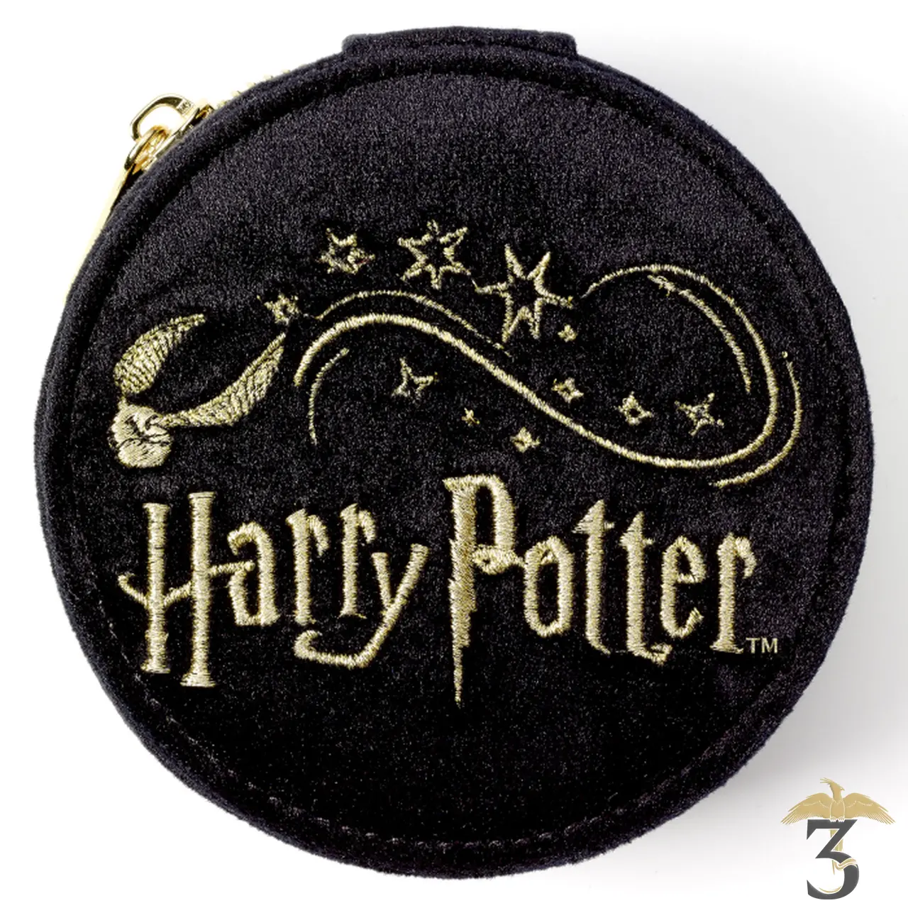 Boîte à bijoux en velours vif d or – harry potter - Les Trois Reliques, magasin Harry Potter - Photo N°3