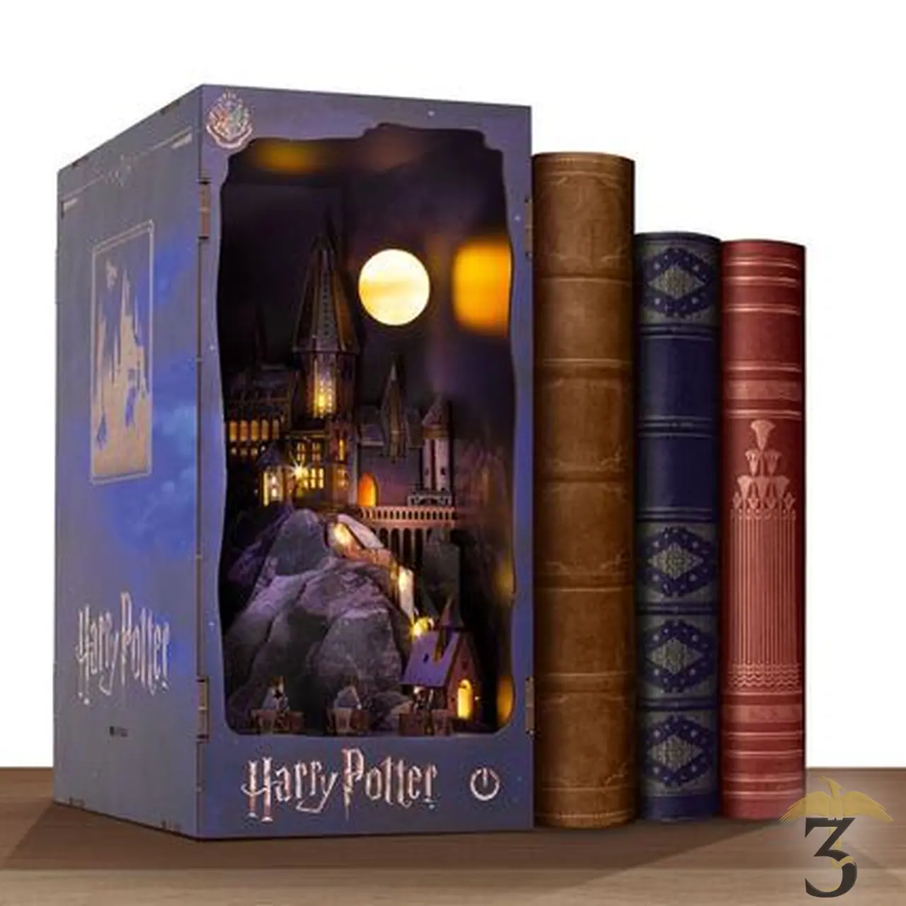 Book nook kit – chateau poudlard – 171pc + eclairage led – harry potter - Les Trois Reliques, magasin Harry Potter - Photo N°6
