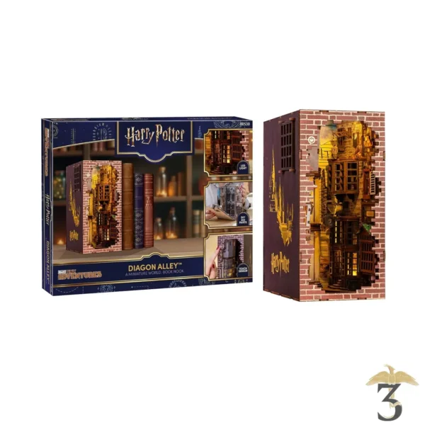 Book nook kit -chemin de traverse – 202pc + eclairage led – harry potter - Les Trois Reliques, magasin Harry Potter - Photo N°1