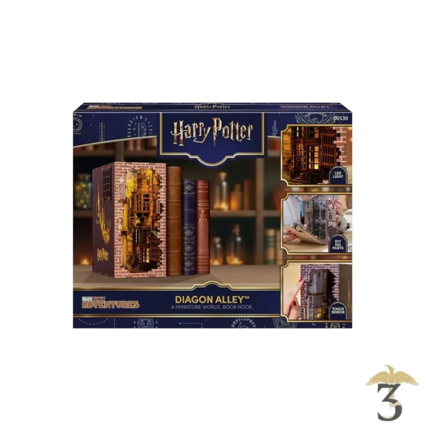 Book nook kit -chemin de traverse – 202pc + eclairage led – harry potter - Les Trois Reliques, magasin Harry Potter - Photo N°3