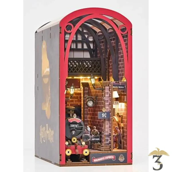 Book nook kit poudlard express – 238pc + eclairage led – harry potter - Les Trois Reliques, magasin Harry Potter - Photo N°4