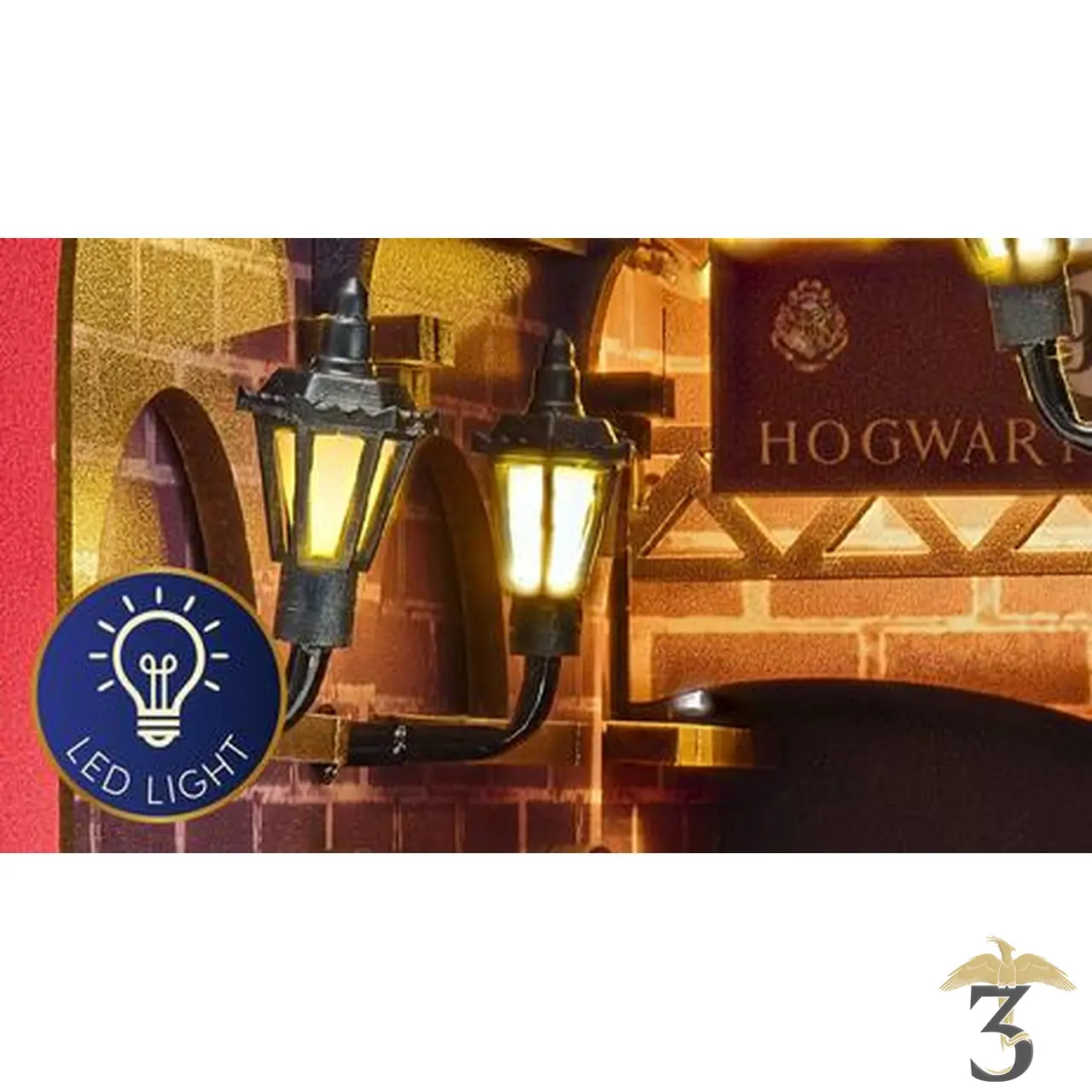 Book nook kit poudlard express – 238pc + eclairage led – harry potter - Les Trois Reliques, magasin Harry Potter - Photo N°5