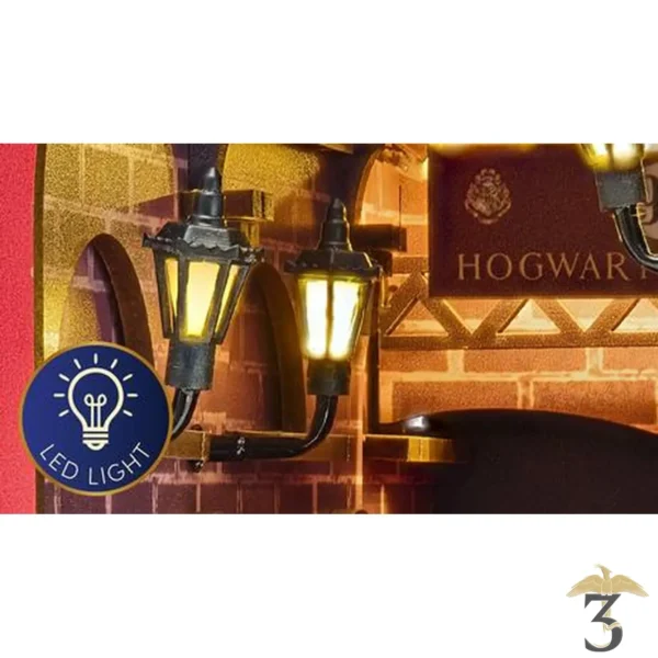 Book nook kit poudlard express – 238pc + eclairage led – harry potter - Les Trois Reliques, magasin Harry Potter - Photo N°5