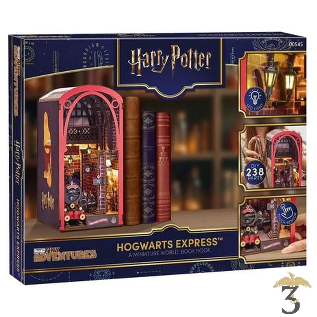 Book nook kit poudlard express – 238pc + eclairage led – harry potter - Les Trois Reliques, magasin Harry Potter - Photo N°6
