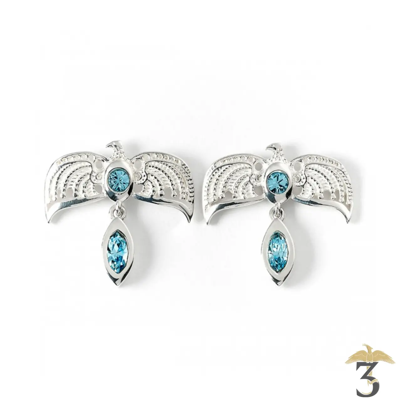 BOUCLE D OREILLE DIADEME SERDAIGLE 925E - Les Trois Reliques, magasin Harry Potter - Photo N°1