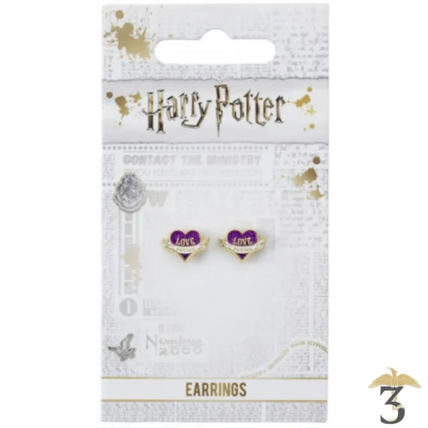 BOUCLE D´OREILLE LOVE POTION - Les Trois Reliques, magasin Harry Potter - Photo N°2