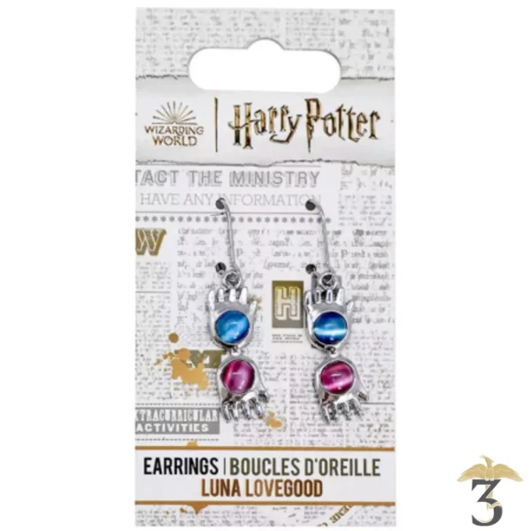 BOUCLE D´OREILLE LUNA LOVEGOOD - Les Trois Reliques, magasin Harry Potter - Photo N°2