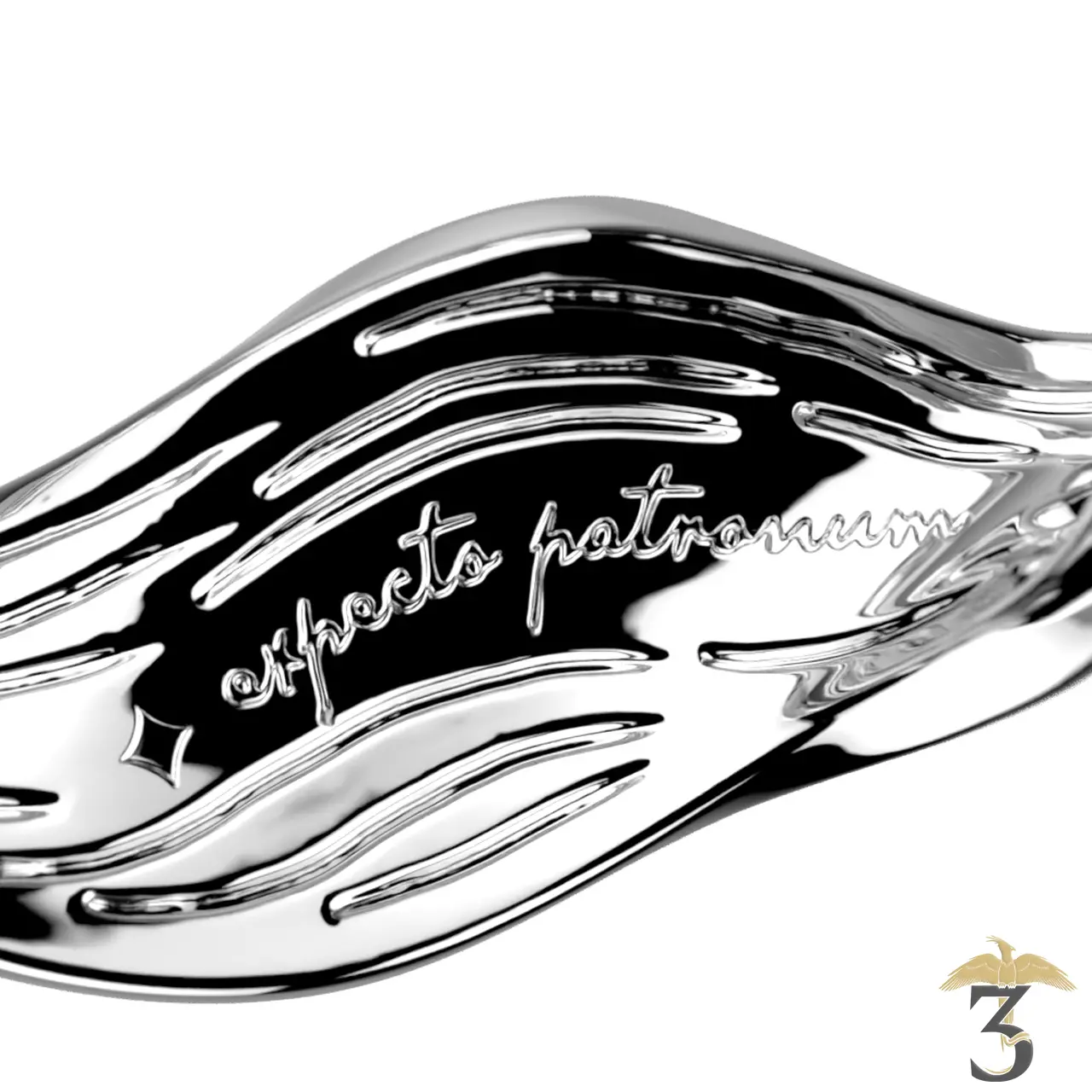 Boucles d’oreilles présage argentée – les georgettes x harry potter - Les Trois Reliques, magasin Harry Potter - Photo N°2