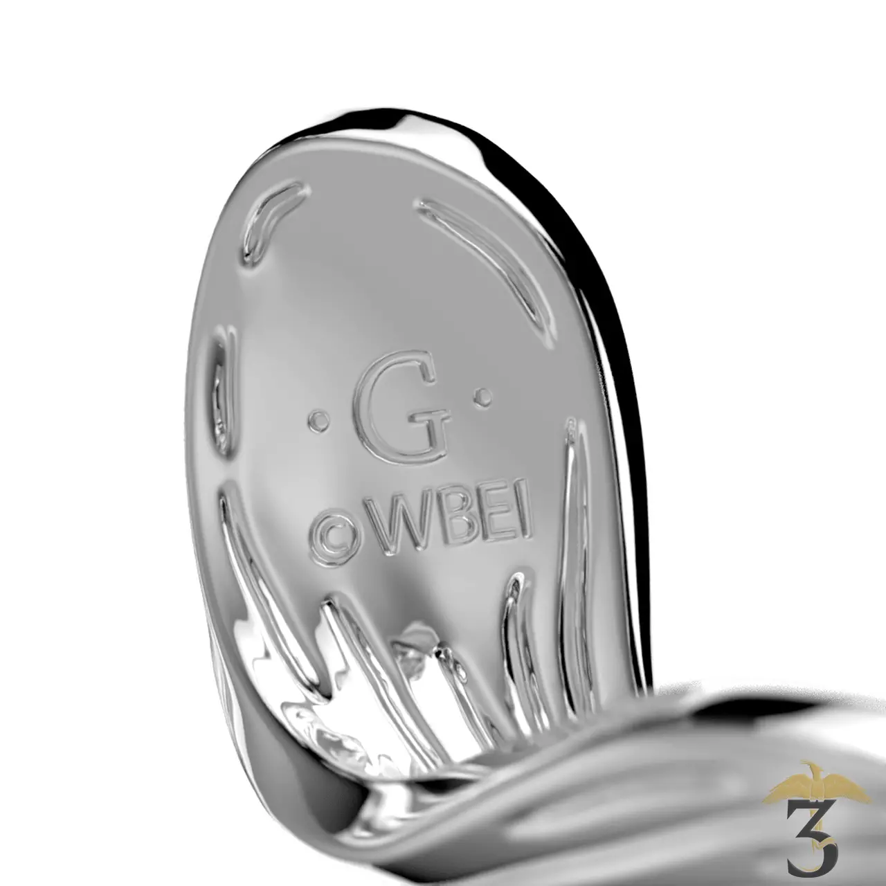 Boucles d’oreilles présage argentée – les georgettes x harry potter - Les Trois Reliques, magasin Harry Potter - Photo N°3