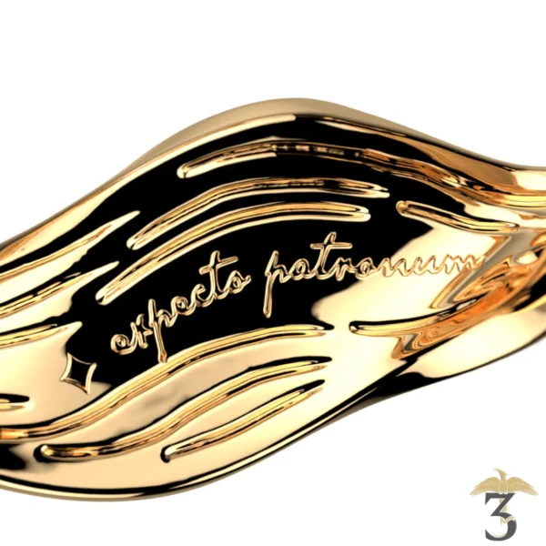 Boucles d’oreilles présage dorée – les georgettes x harry potter - Les Trois Reliques, magasin Harry Potter - Photo N°2