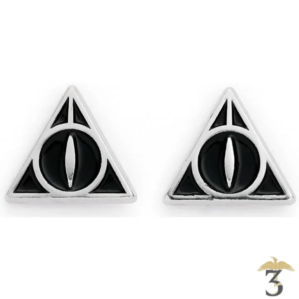 BOUCLES D´OREILLES RELIQUES DE LA MORT - Les Trois Reliques, magasin Harry Potter - Photo N°1