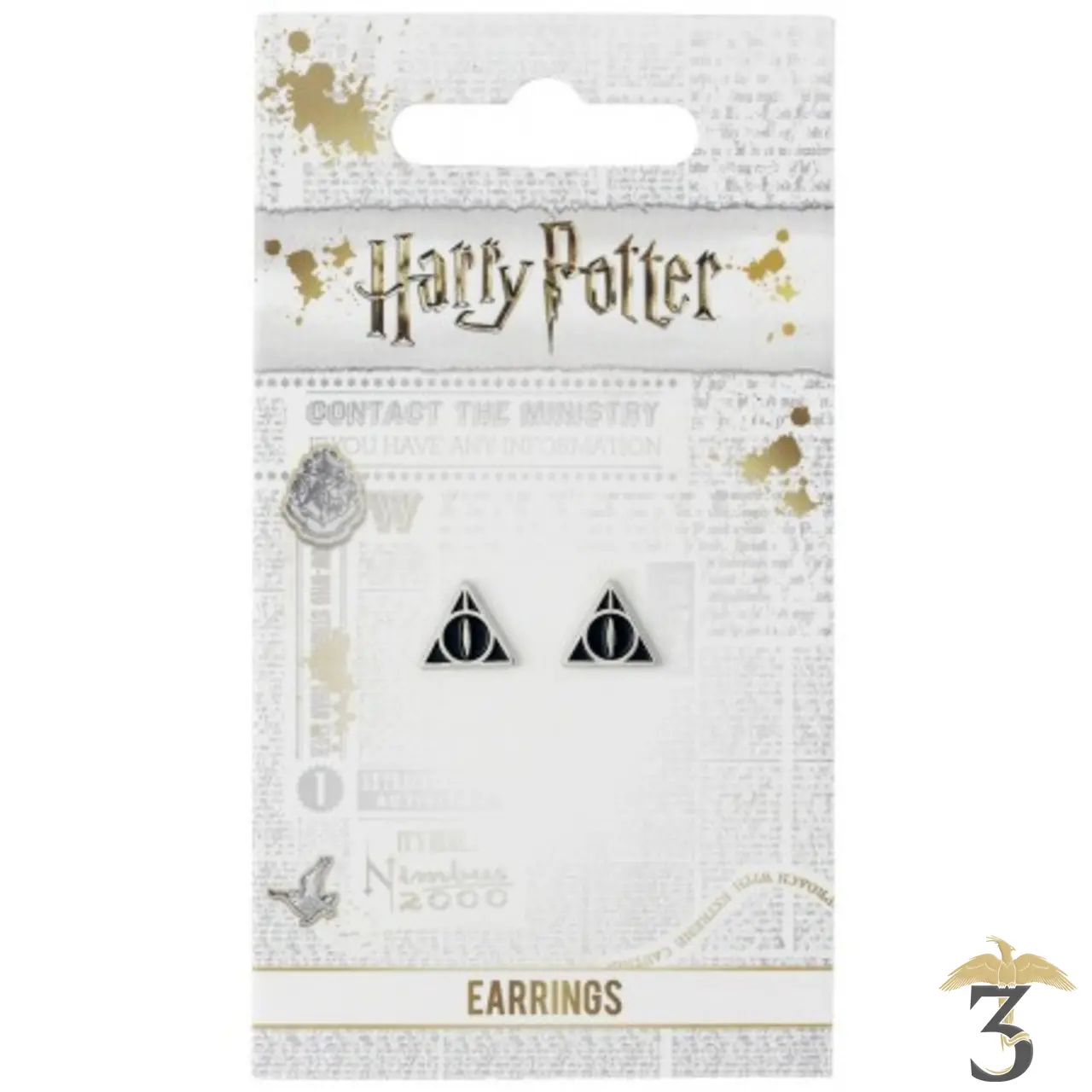 BOUCLES D´OREILLES RELIQUES DE LA MORT - Les Trois Reliques, magasin Harry Potter - Photo N°2