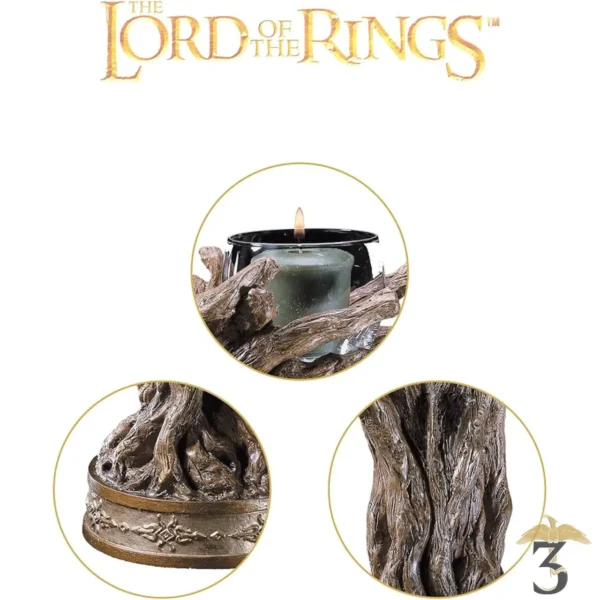 Bougeoir bâton de gandalf le gris – le seigneur des anneaux - Les Trois Reliques, magasin Harry Potter - Photo N°2