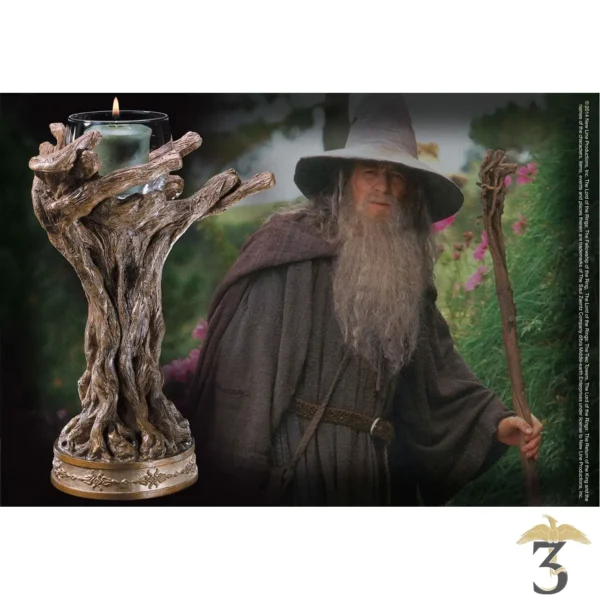 Bougeoir bâton de gandalf le gris – le seigneur des anneaux - Les Trois Reliques, magasin Harry Potter - Photo N°3