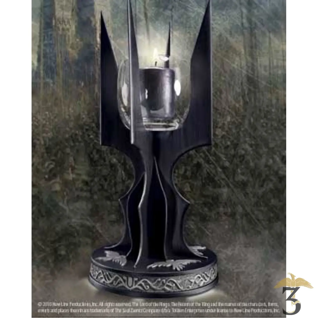 Bougeoir – baton de saroumane – le seigneur des anneaux - Les Trois Reliques, magasin Harry Potter - Photo N°3