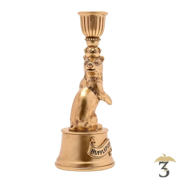 Bougeoir doré poufsouffle 21 cm – harry potter - Les Trois Reliques, magasin Harry Potter - Photo N°2