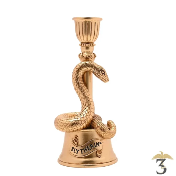 Bougeoir doré serpentard 21 cm – harry potter - Les Trois Reliques, magasin Harry Potter - Photo N°1