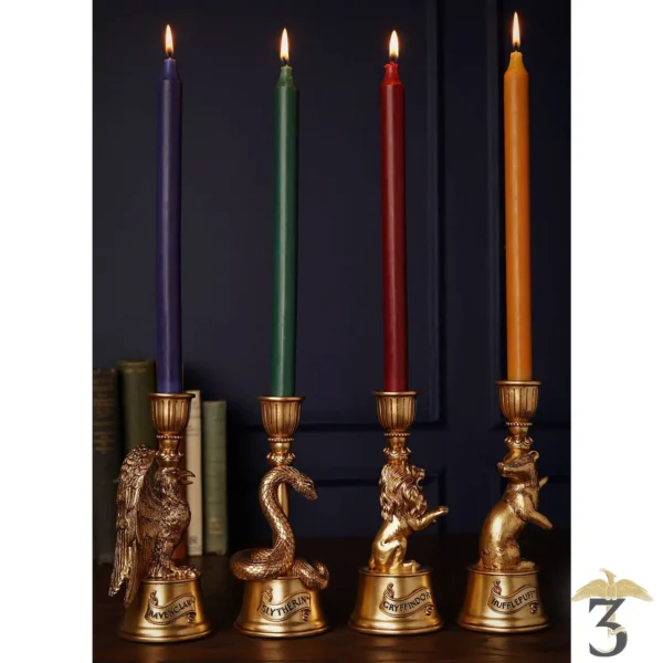 Bougeoir doré serpentard 21 cm – harry potter - Les Trois Reliques, magasin Harry Potter - Photo N°7