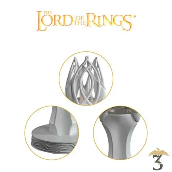 Bougeoir gandalf le blanc – le seigneur des anneaux - Les Trois Reliques, magasin Harry Potter - Photo N°2