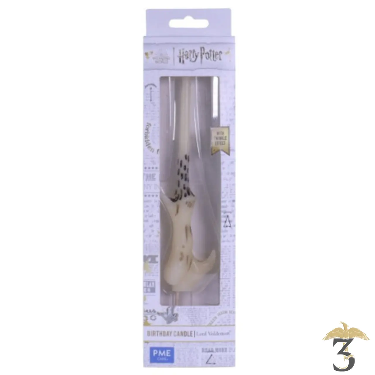 Bougie baguette lord voldemort - Les Trois Reliques, magasin Harry Potter - Photo N°1