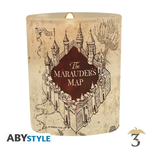 Bougie Carte du Maraudeur - Harry Potter - Les Trois Reliques, magasin Harry Potter - Photo N°1