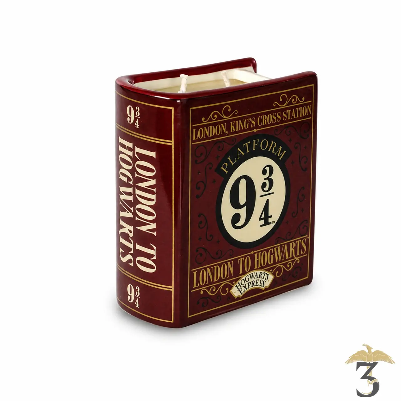 bougie céramique parfumée voie 9 3/4 – harry potter - Les Trois Reliques, magasin Harry Potter - Photo N°1