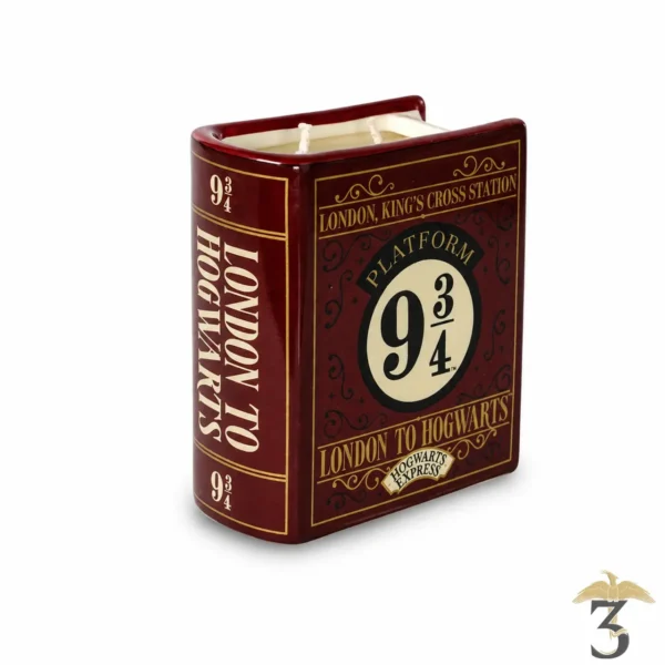 bougie céramique parfumée voie 9 3/4 – harry potter - Les Trois Reliques, magasin Harry Potter - Photo N°1