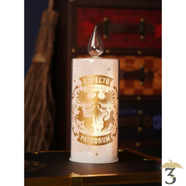 Bougie led expecto patronum – harry potter - Les Trois Reliques, magasin Harry Potter - Photo N°4