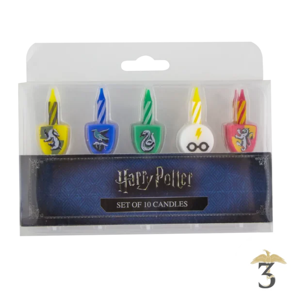 Bougies Anniversaire Harry Potter - Les Trois Reliques, magasin Harry Potter - Photo N°1