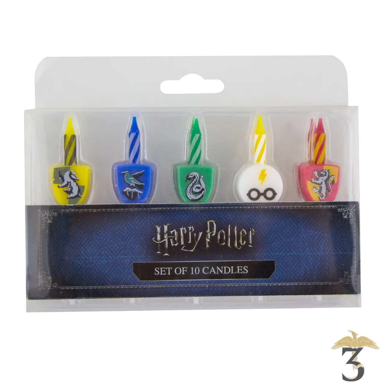 Bougies Anniversaire Harry Potter - Les Trois Reliques, magasin Harry Potter - Photo N°1